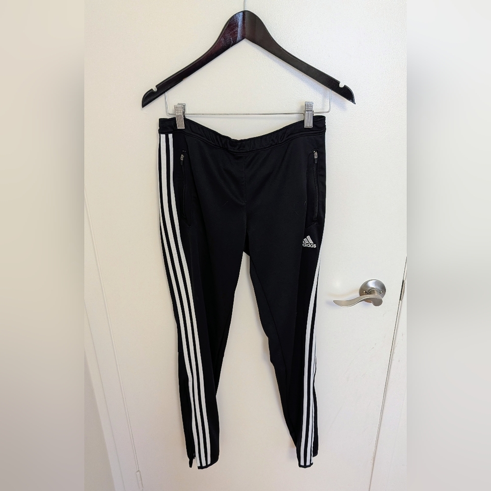 Adidas Kids Black Track Pants
